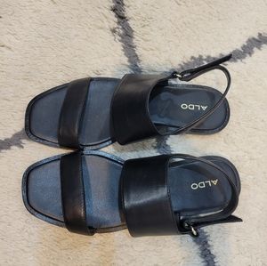 ALDO Black Sandals 8.5